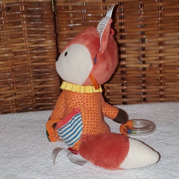 Skip & Hop Fox Multi Sensory Teething Plush - Picture 7 of 13